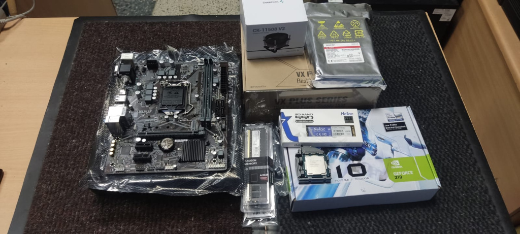 сборка компьютера сборка компьютера