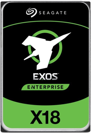 Seagate Exos X18 HDD 3.5" SAS 18Tb, 7200 rpm, 256Mb buffer, 512e/4kn, CMR, ST18000NM004J, 1 year