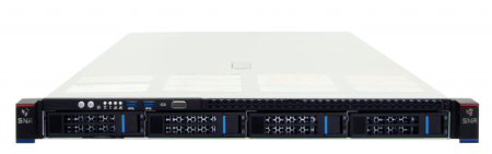 Серверная платформа SNR-SR1304RS  Rack 1U,2xXeon FCLGA4189(upto TDP 270),32xDDR4/3200MHz(upto 12TB),4xHDD LFF/SFF SATA,noRAID,upto2xM.2,1xPCIx16 riser,2x550W,Rails (SL101-D04R-G3)