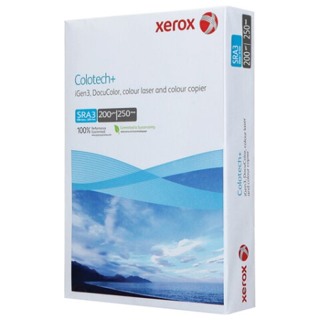 Бумага Бумага XEROX Colotech Plus Blue, 160г, A4, 250 листов (кратно 5 шт)