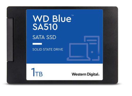 Western Digital Blue SA510 SSD 2,5" SATA 1Tb, WDS100T3B0A, 1 year