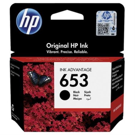 Cartridge HP 653 для DJ IA 6475, черный (360 стр.)