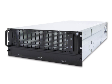 Серверная платформа AIC Storage Server 4U XP1-S403VG02, без CPU, 2*2nd Gen Xeon Scalable, TDP 165W, без ОЗУ, 12*DIMM, 60x3,5'' + 2x2,5'', 2x10 GB SFP+, 2x16 slots FHHL, 3x8 slots FHHL, 2x1600W, 3 года гарантии