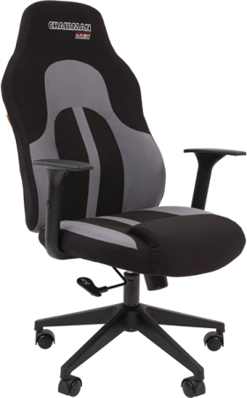 Офисное кресло Chairman   game 11 Россия ткань черн./серый  фото