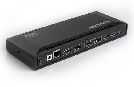 Docking Station WAVLINK USB-C&USB3.0 Ultra 5K(Dual 4K)Universal with 100W PowerDelivery Include 20V/6.5A Power Adapter/ 4xUSB3.0/2xUSB-C/2xDP 4K 60HZ/2xHDMI 4K 60HZ/1xGigabit LAN/1xAudio In/Out