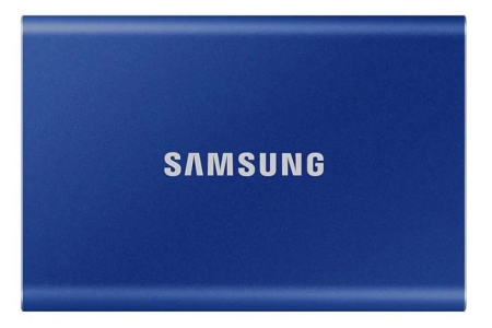 SSD Samsung T7 External 1Tb (1024GB) BLUE USB 3.2 (MU-PC1T0H/WW) 1year