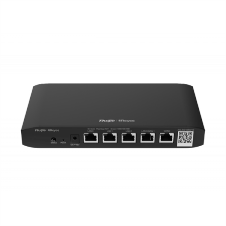 Маршрутизатор Ruijie Reyee 5-Port Gigabit Cloud Managed  router, 5 Gigabit Ethernet connection Ports, support up to 2 WANs,  100 concurrent users, 600Mbps.