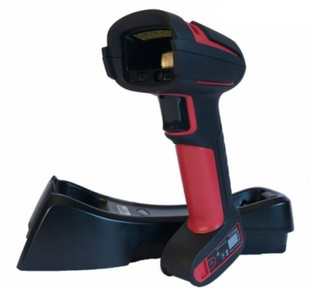 Honeywell Granit XP 1991i XR USB Kit: 2D, XR (FlexRange™) focus, with vibration. Red scanner (1991iXR-3), Base (CCB22-100BT-03N) USB Type A 3m straight, cable (CBL-500-300-S00)