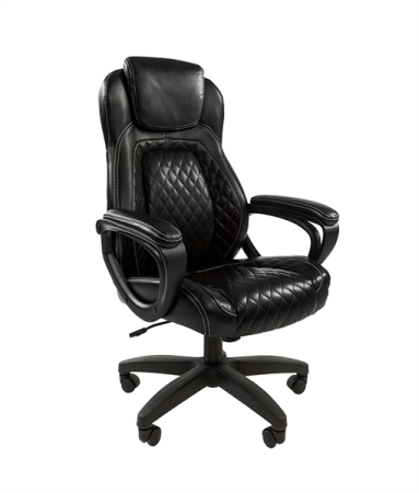Офисное кресло Chairman 432  Россия экопремиум черная  фото