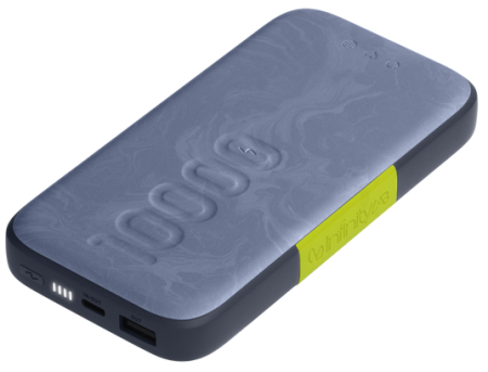 Мобильный блок питания JBL InfinityLab Power Bank InstantGo 10000 Wireless Qi, 30W, 1xUSB-C, 1xUSB-A, 0.250 кг, цвет синий