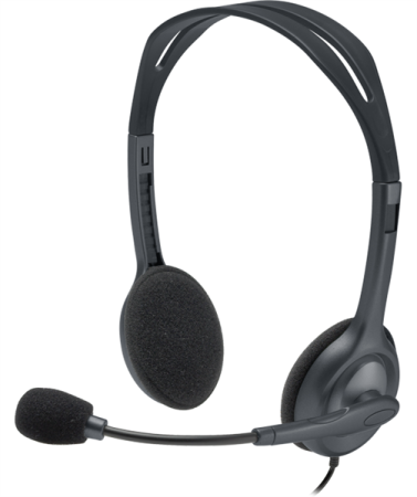 Logitech Headset H111, Stereo, mini jack 3.5mm, [981-000593/981-000594]