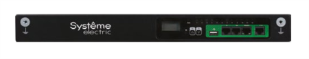 Systeme Electric Rack PDU Switched, Uniprom series, 0U, 240V, 1P, 32A, 36xC13 6xC19, 3m cord, IEC309