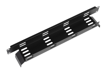 ЦМО Лоток кабельный горизонтальный 19", цвет черный