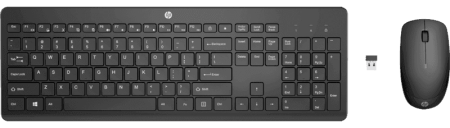 Keyboard and Mouse HP 230 Wireless Combo RUSS cons