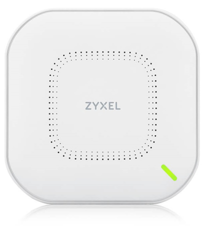 Точка доступа Zyxel NebulaFlex Pro WAX610D, WiFi 6, 802.11a/b/g/n/ac/ax (2,4 и 5 ГГц), MU-MIMO, антенны 4x4 с двойной диаграммой, до 575+2400 Мбит/с, 1xLAN 2.5GE, 1xLAN GE, PoE, защита от 4G/5G