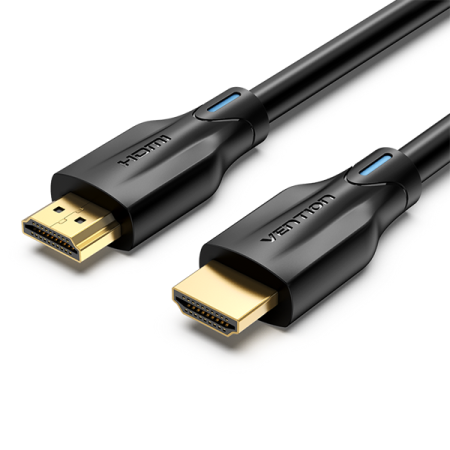 Кабель Vention HDMI to HDMI 2.1 Cable 1M Black Metal Type