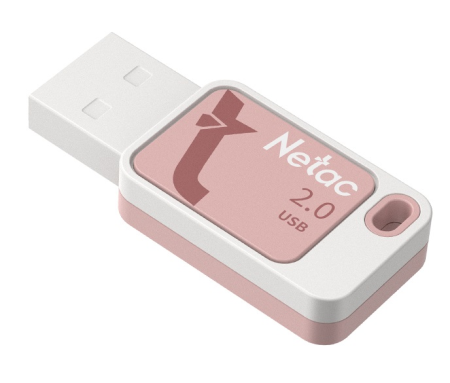 Netac UA31 Pink USB2.0 Flash Drive 16GB