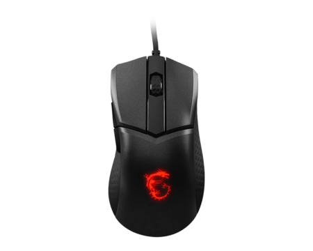 Gaming Mouse MSI Clutch GM31 Lightweight , Wired, 59g, DPI 12000, design for right handed users, black