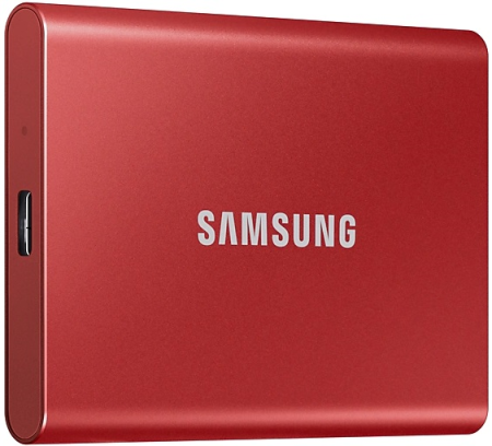 SSD Samsung T7 External 2Tb RED USB 3.2 (MU-PC2T0R/WW) 1year