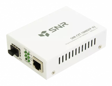 SNR Медиаконвертер  10/100/1000-Base-T / 1000Base-FX с SFP-портом