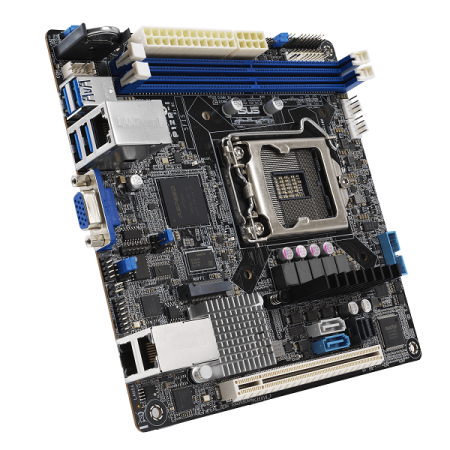 ASUS Motherboard P12R-I Mini-ITX,1xLGA1200,2x3200/2933/2666UDIMM(upto64GB),6xSATA3 6Gb/s p,1xM.2,1xPCIe Gen4 slot (1x16),3Y Wr