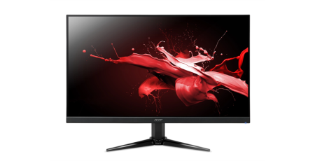 21,5'' ACER Nitro QG221QHbii, ZeroFrame, Black, 16:9, VA, 1920x1080, 1 / 4ms, 250cd, 100Hz, 1xVGA + 2xHDMI(1.4) ,  sync: FreeSync