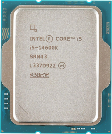 CPU Intel Core i5-14600K (3.5GHz/24MB/14 cores) LGA1700 OEM, UHD770, TDP 125W, max 192Gb DDR4-3200 DDR5-5600, CM8071504821015SRN43, 1 year