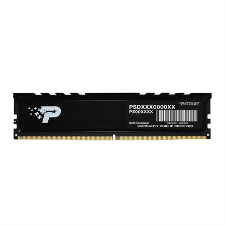 Patriot SL Premium DDR5 DIMM 8GB 5200MHz CL42 1*8GB 42-42-42-84 1.1V with HS