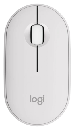 Logitech Wireless Mouse Pebble 2 M350s, Bluetooth, WHITE, [910-007013]