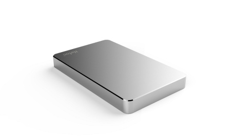 Внешний жесткий диск 2.5" Netac (NT05K330N-001T-30SL) 1Tb K330, micro USB 3.0, алюминиевый корпус, серебристый, retail