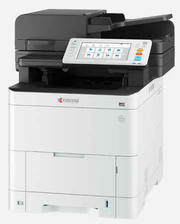 Kyocera ECOSYS MA3500cifx (P/C/S/F, цвет. лазерный, A4, 35 стр/мин, 1200x1200 dpi, 1,5 Гб, USB 2.0, Network, лоток 250 л., Duplex, DADF, старт.тонер 3500/2500 стр.)