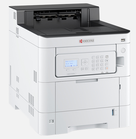 Kyocera ECOSYS PA4000cx (цвет. лазерный, A4, 40 стр/мин, 1200x1200 dpi, 1 Гб, USB 2.0, Network, лоток 550 л., Duplex, старт.тонер 3500/2500 стр.)