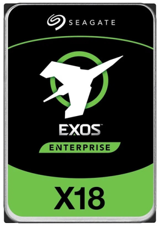 Seagate Exos X18 HDD 3.5" SAS 12Tb, 7200 rpm, 256Mb, buffer, 512e/4kn, CMR, ST12000NM004J, 1 year