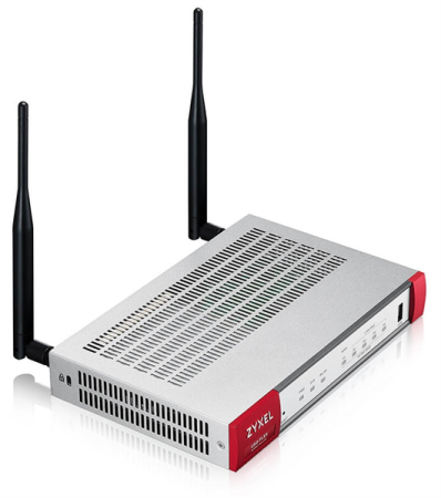 Межсетевой экран и Wi-Fi контроллер Zyxel USG FLEX 100AX, 1xWAN GE, 4xLAN/DMZ GE, Wi-Fi 6 (AX1800), 1xUSB3.0, AP Controller (8/24), NebulaFlex **