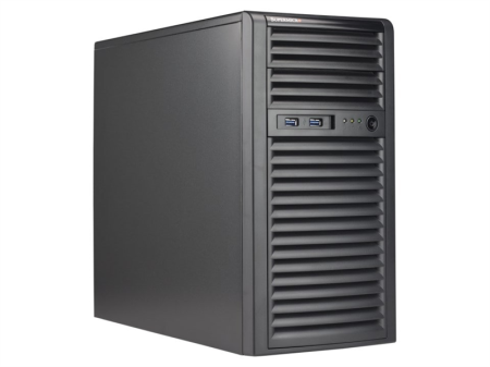 Supermicro UP Workstation mini-tower 530T-I / 1xE-2314/ 1x16Gb/ 1x 2TB HDD/ 1x400W