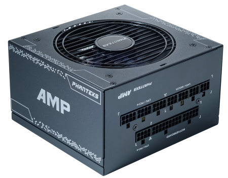 Блок питания PHANTEKS AMP 850W (Active PFC, 120mm Fan, Japanese Capacitors, 80 PLUS Gold, Fully Modular) [PH-P850G] Retail