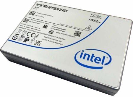 Solidigm / Intel SSD 2.5"(SFF/U.2) P5520 Series (7.68TB, 2.5in PCIe 4.0 x4, 3D4, TLC)