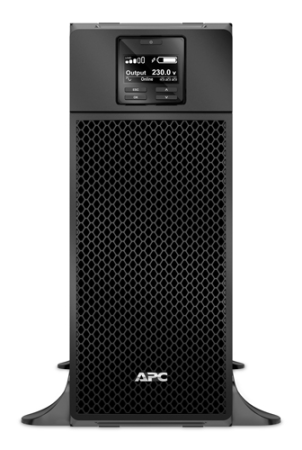 Источник бесперебойного питания для персональных компьютеров и серверов APC Smart-UPS SRT, 6000VA/6000W, On-Line, Extended-run, Black, Tower (Rack 4U convertible), Pre-Inst. Web/SNMP, with PC Business