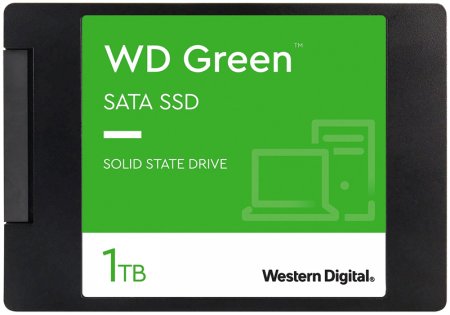 Western Digital Green SSD 2,5” SATA 1Tb, WDS100T3G0A, 1 year