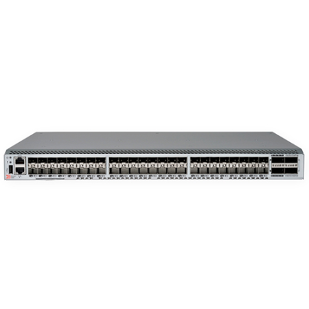 Brocade G620 FC, 64 ports/24 active, 24*32G SWL SFP+ T-ceivers, 2*RHS PowerSup, port-side exh, rails, EntBndl gratis, FOS notupgradable (DS6620B,SN6600B,SNS3664,DB620S)