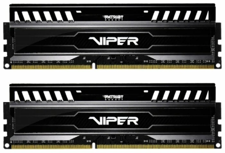 Patriot Viper3 DDR3 16GB (8GB*2) 1600MHz UDIMM (PC3-12800) CL9 (Retail) 512*8 PV316G160C9K