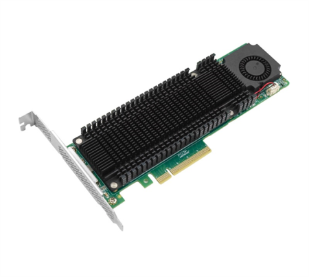 LR-Link M.2 NVMe RAID Adapter PCIe 3.0 x8, 2 x M.2 NVMe Ports, RAID 0, 1 supported