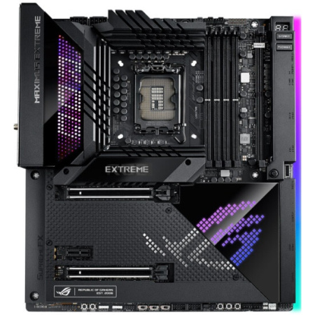 ASUS ROG MAXIMUS Z690 EXTREME,  LGA1700, Z690, 4*DDR4 , SLI+CrossFireX, SATA3 + RAID, Audio, LAN*2 (2,5 + 10 GB), USB 3.2*16, USB 2.0*6, ATX ;ROG MAXIMUS Z690 EXTREME