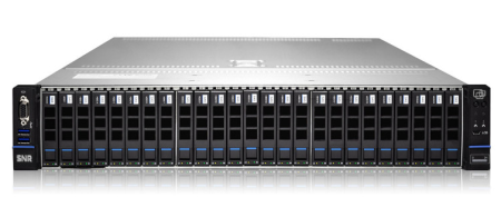 Серверная платформа SNR-SR2225RS,Rack 2U,2xXeon 1-2st Gen TDP 205W(LGA3647), 24xDDR4/2666MHz(upto 3TB),25xHDD SSF SATA,noRAID,3xPCix8 riser,2x2x800W,Rails (SL201-D25RE)