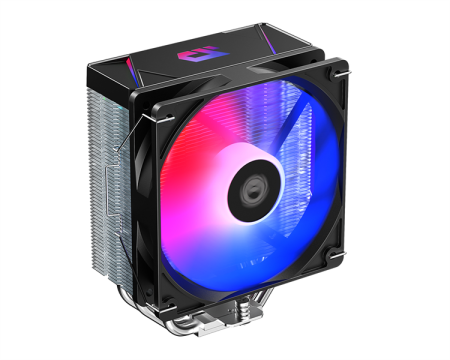 ID-COOLING BLITZ X4 LGA1700/1200/115X/AM5/AM4 (16шт/кор, TDP 180W, PWM, 4 тепл.трубки прямого контакта, FAN 120mm, Dynamic Multi-Color LED) RET