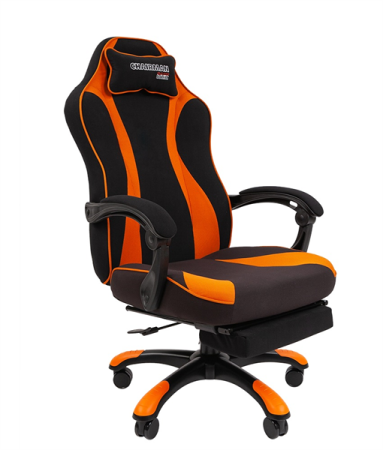 Офисное кресло Chairman   game 35 Россия ткань черн./оранжевый  фото