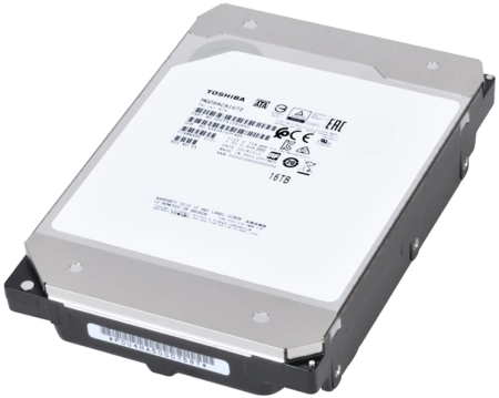 Toshiba Enterprise HDD 3.5" SAS 16TB, 7200 rpm, 512MB buffer, MG08SCA16TE, 1 year