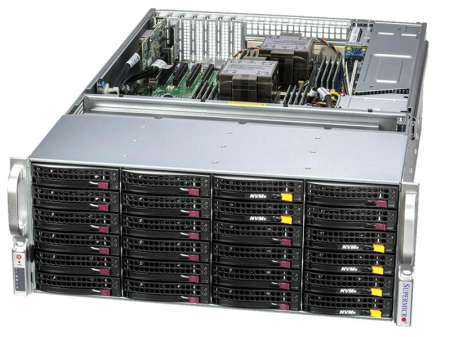 Supermicro SuperStorage 4U Server 641E-E1CR36L 2x5520+/ 4x64Gb/ 1x7450 PRO 480GB NVMe M.2