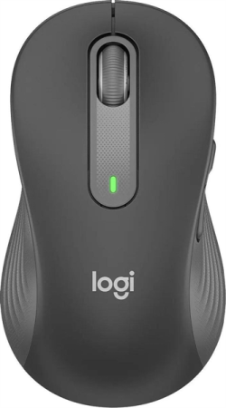 Logitech Wireless Mouse Signature M650L LEFT, GRAPHITE , Bluetooth, Logitech Bolt [910-006239]