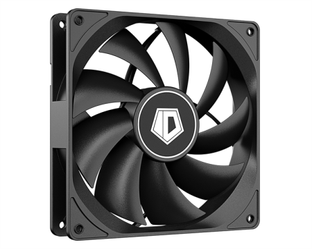 ID-COOLING FL-12025K 120x120x25мм (80шт./кор, 3pin, черный, 1250об/мин, супертихий) BOX